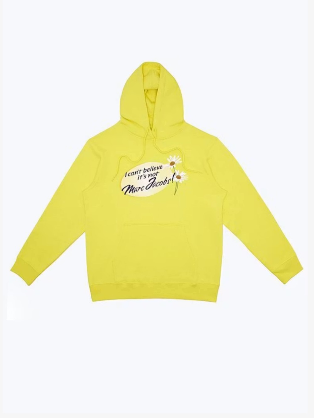 Marc Jacobs X Ava Nirui - I Can't Believe It's Not Marc Jacob Yellow Hoodie